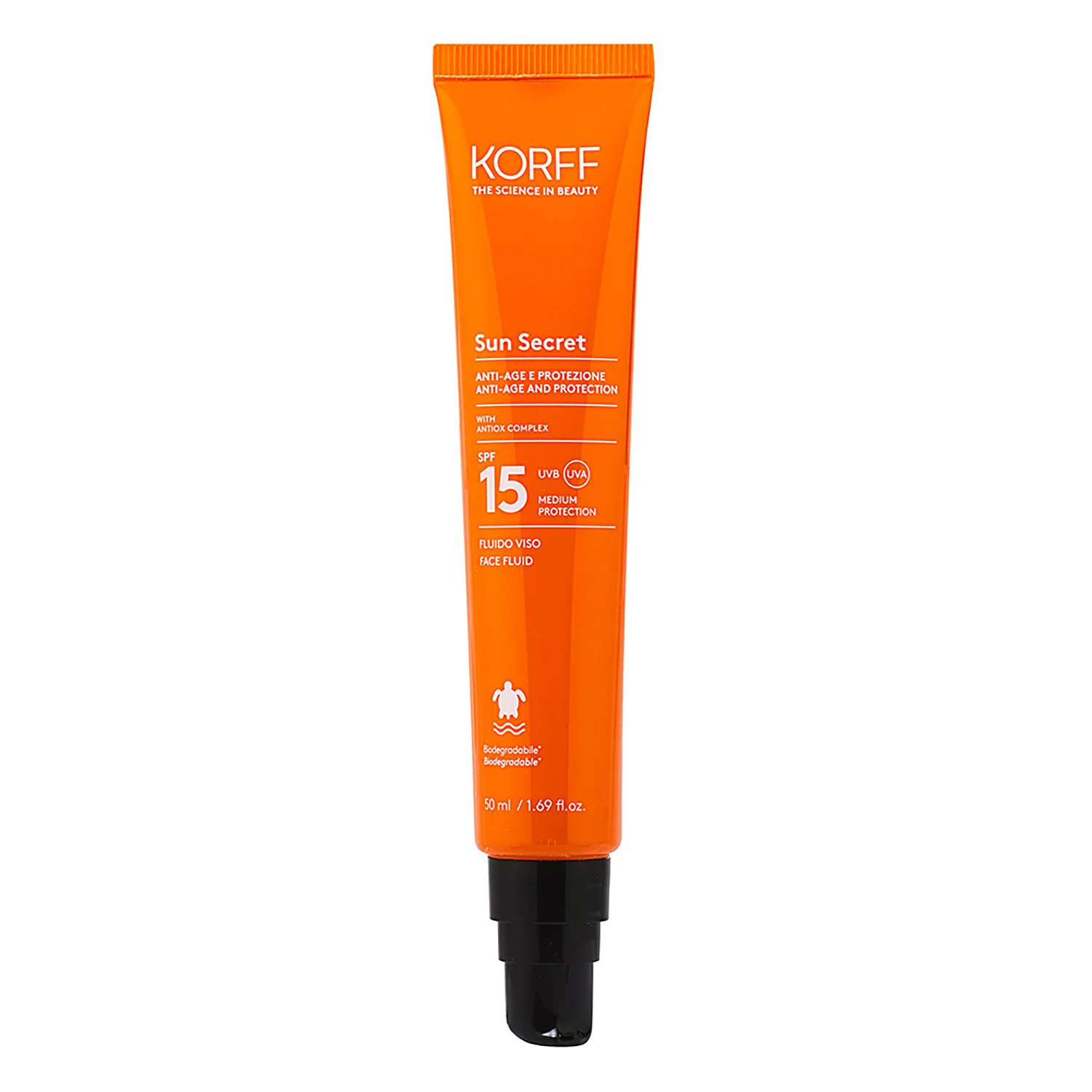 Sun Care Suc Secret Fluido Viso SPF15 - Solare viso media prot.