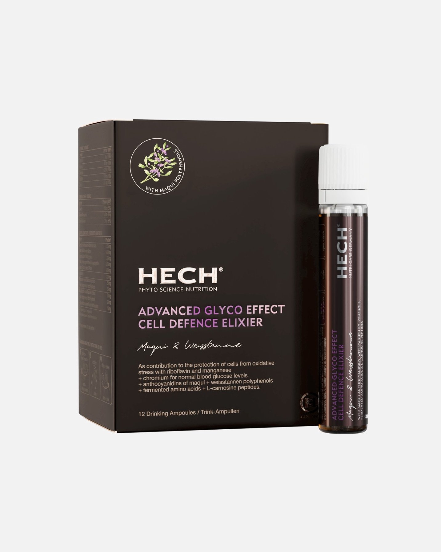 Prehransko dopolnilo HECH Advanced Glyco Effect Cell Defense Elixir - 270 ml