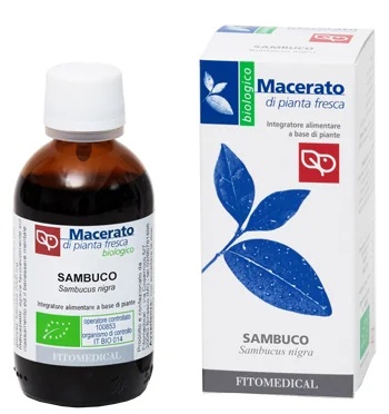 FITOMEDICAL Biologische moedertinctuur van zwarte vlierbessen 50 ml