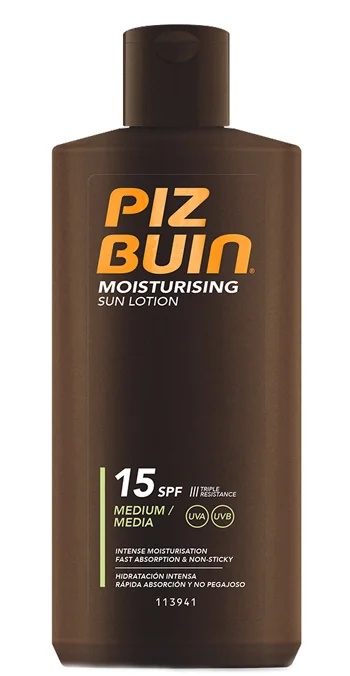 Piz Buin drėkinamasis kremas su SPF 15
