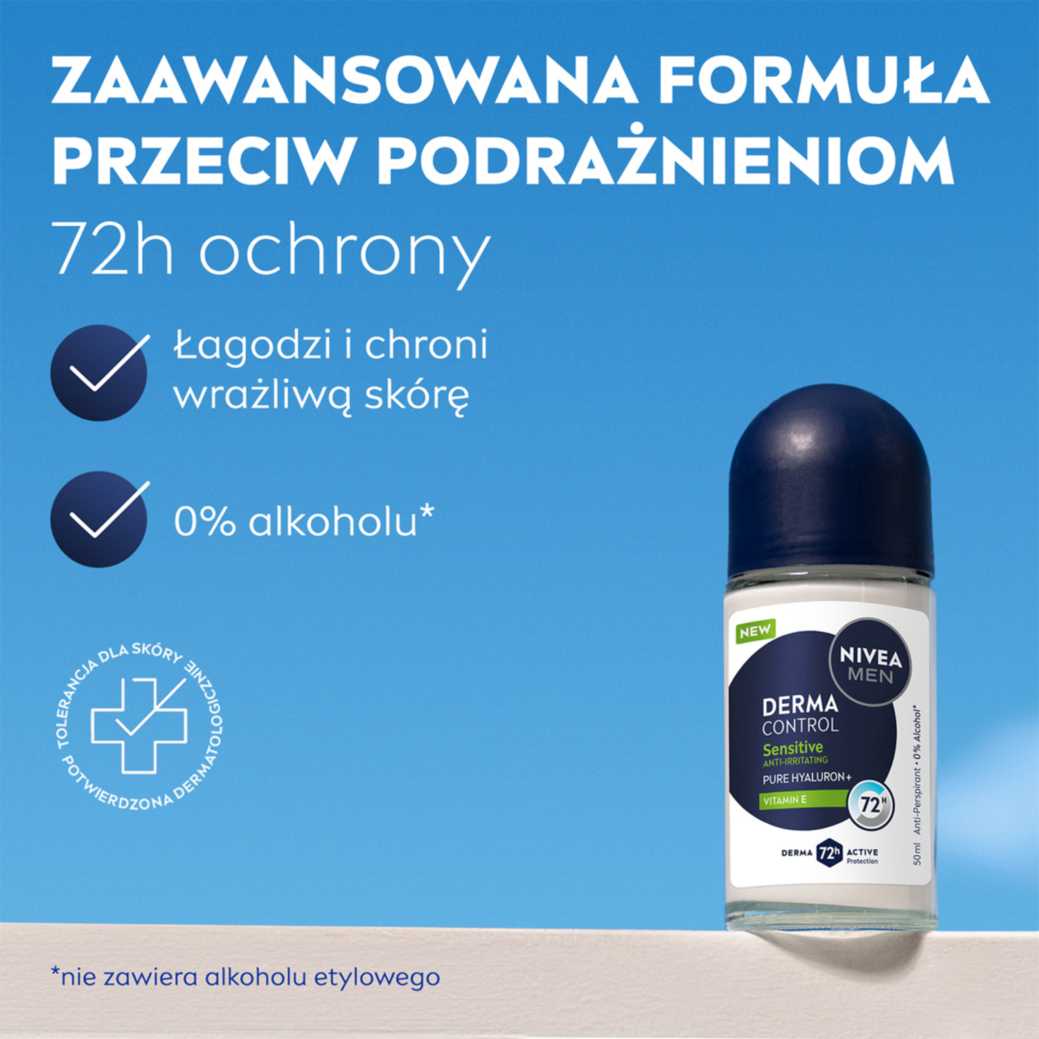 Nivea MEN Derma Control Sensitive 72h