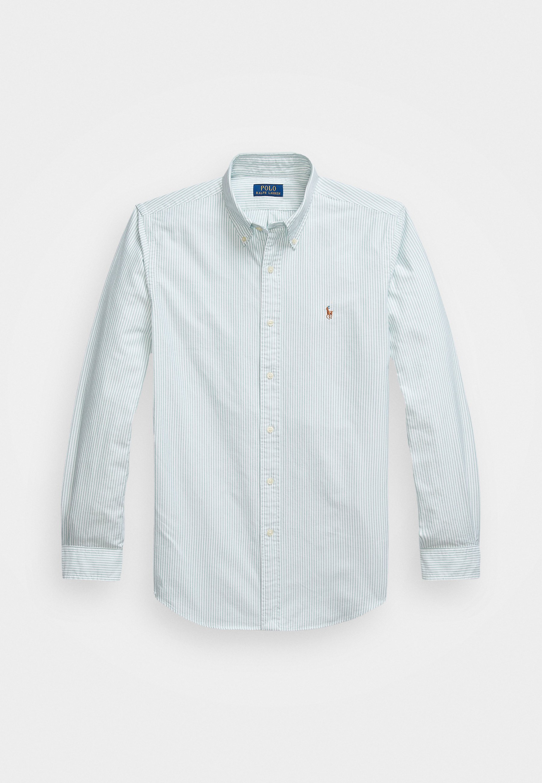 Camicia Oxford a righe su misura Polo Ralph Lauren - Camicia - lovat/white