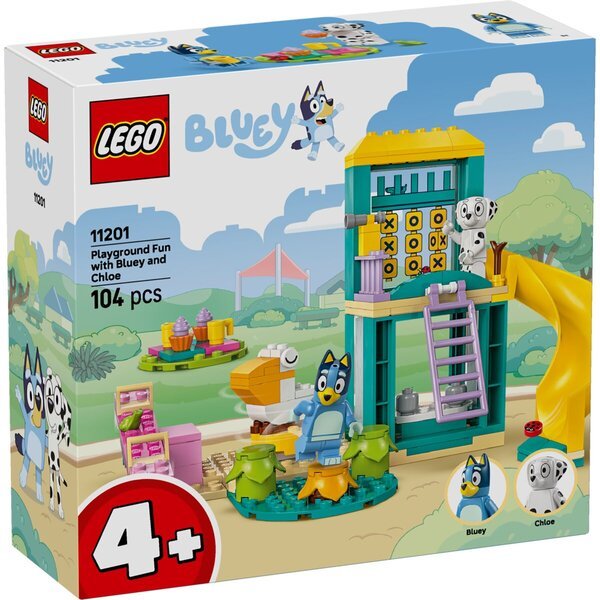 LEGO Bluey 11201 Bluey un Hloja rotaļu laukumā