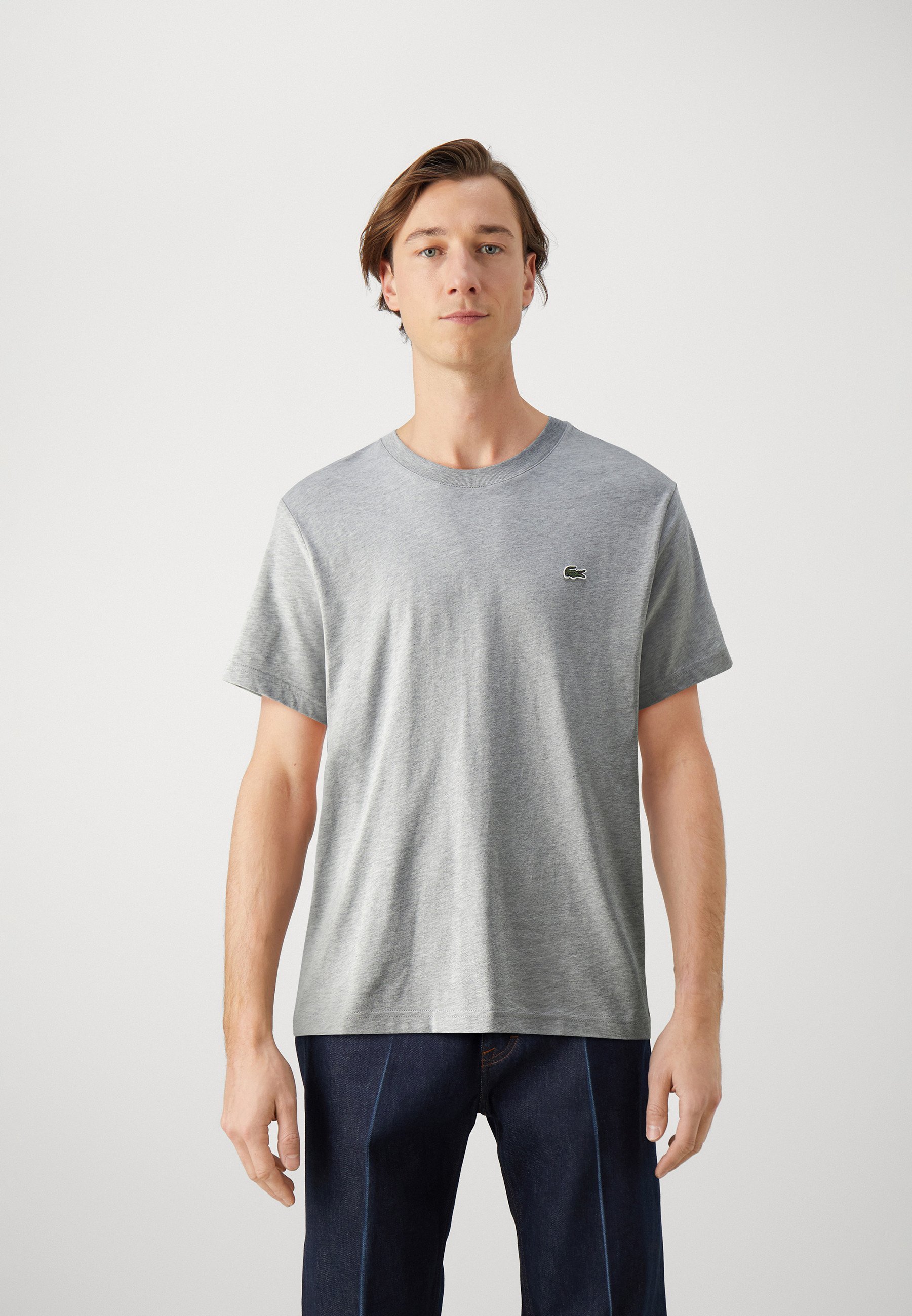 T-shirt Lacoste Basic - argento