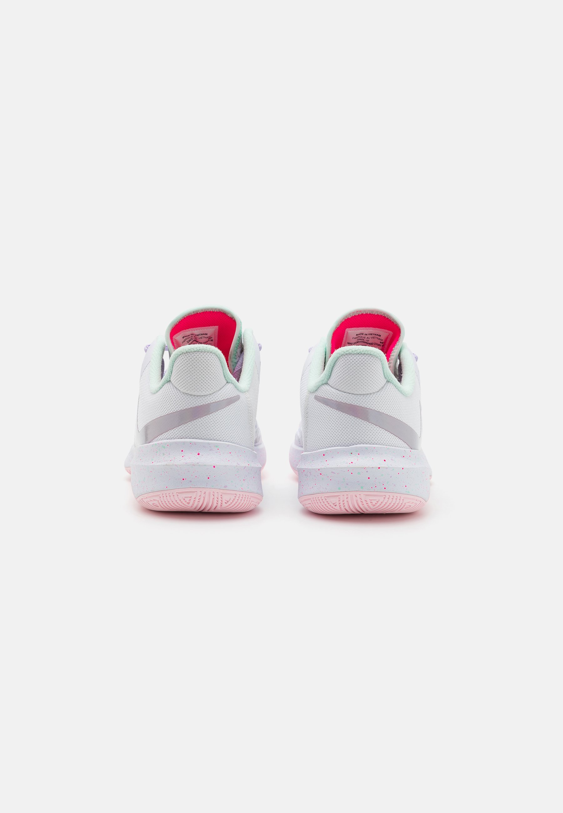 Chaussures de handball Nike Performance ZOOM HYPERSPEED COURT SE UNISEXE - blanc/menthe/gris/violet brume/rose