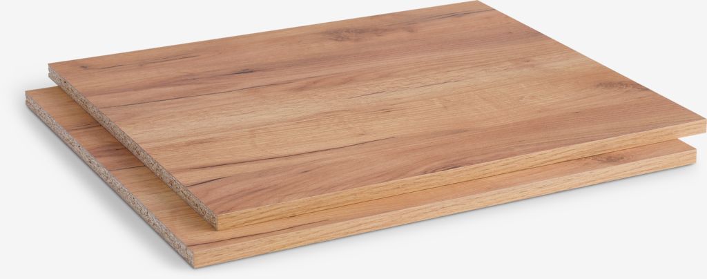 ODDER/LIMFJORDEN ODDER/LIMFJORDEN police sa 2 vrata, 2 kom/pak, boja hrasta