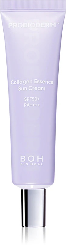 BIOHEAL BOH Probioderm Collagen Essence Sun Cream sejas saules aizsargkrēms ar grumbu mazināšanas efektu