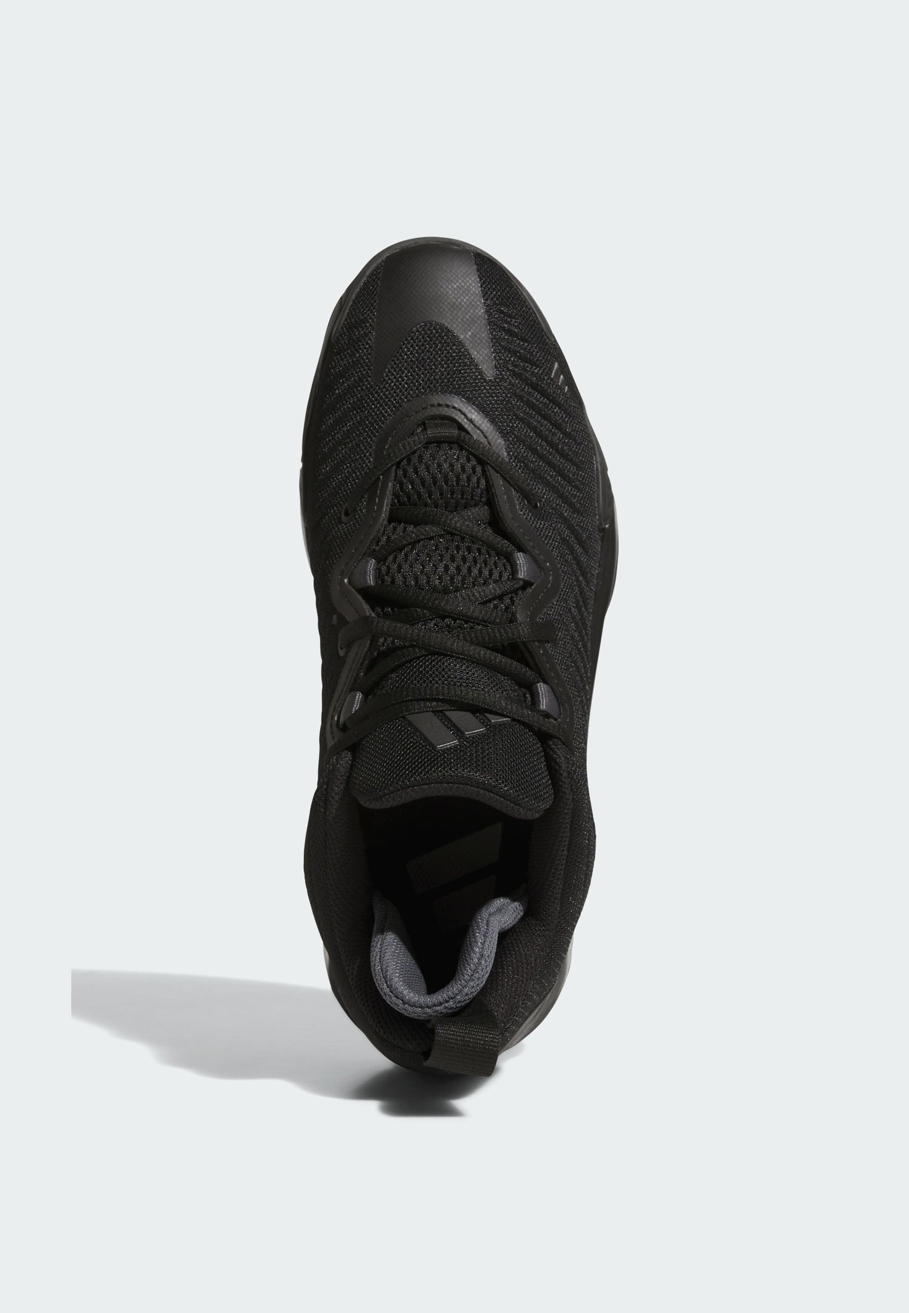 adidas Performance INITIATION - Basketbalschoenen - core black iron metallic grey five