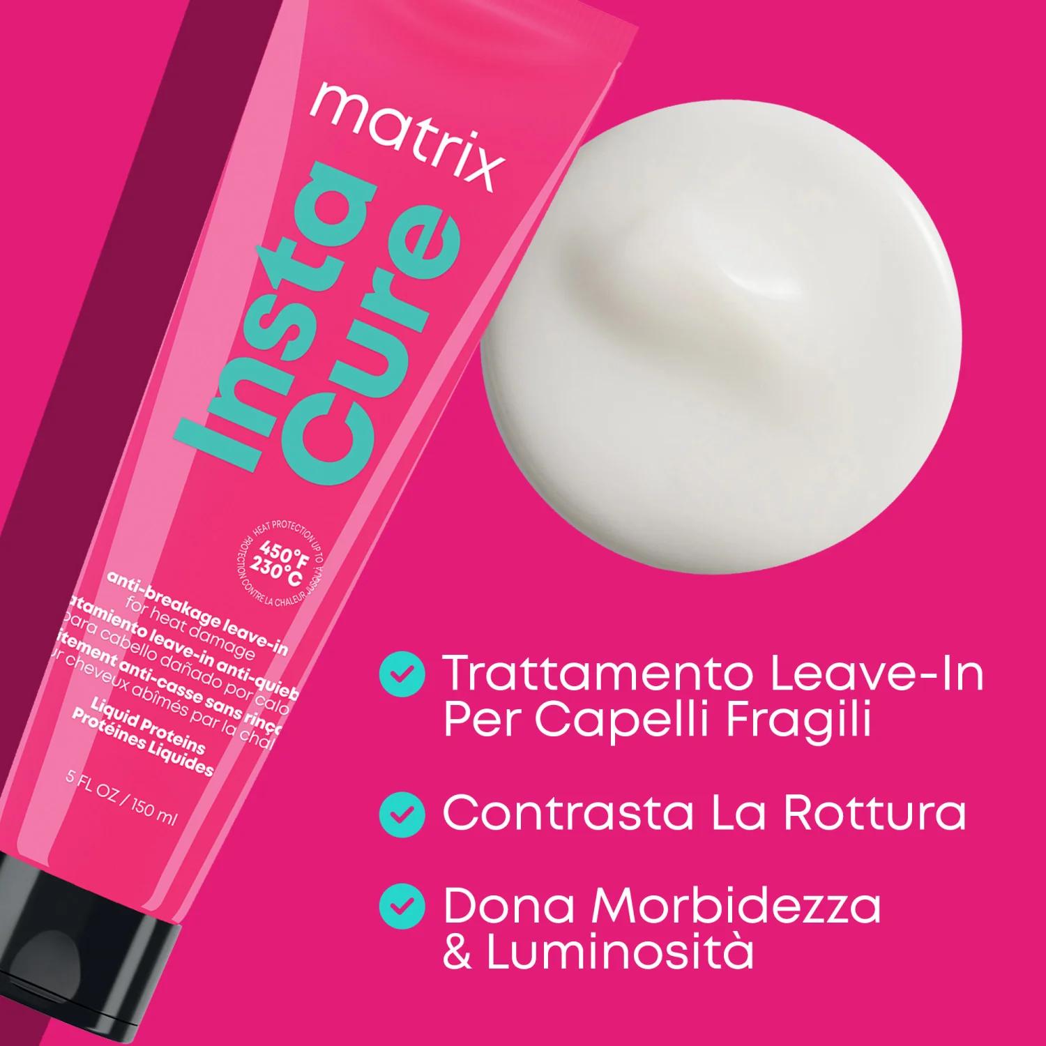 Total Results Instacure Leave-In - Crema Capelli Styling & Finish, Crema Capelli
