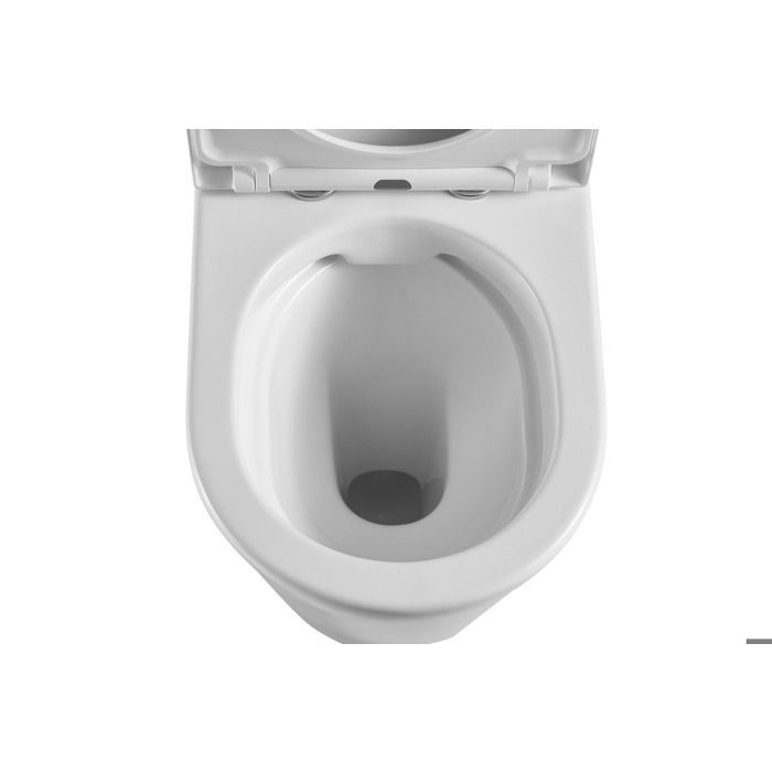 Swiss Aqua Technologies - Brevis randloses Stand-WC + Soft-Close-Sitz (SATBRE031RREXVP)