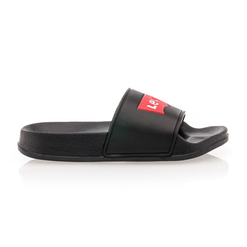 Svarte gutteflip-flops / Thong-sandaler