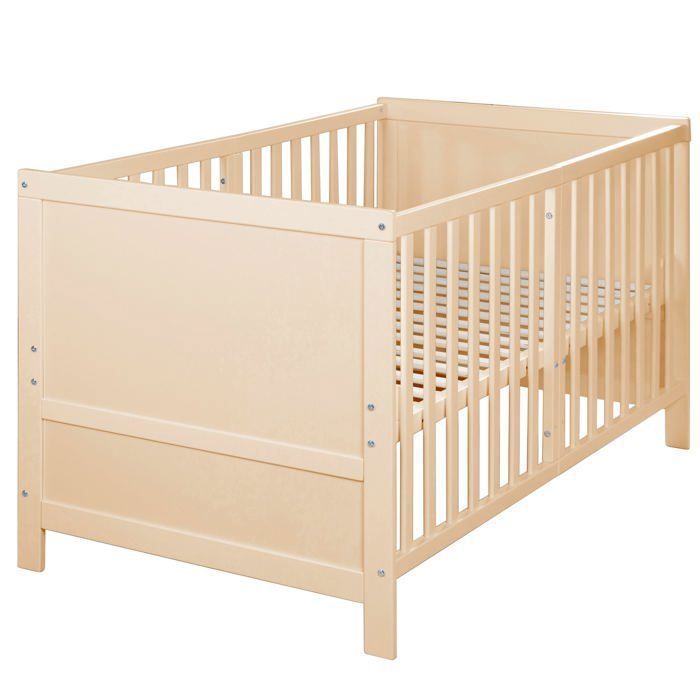 Umbaubares Babybett – 70 x 140 cm – ROBA – EASY SLEEP – Naturholz