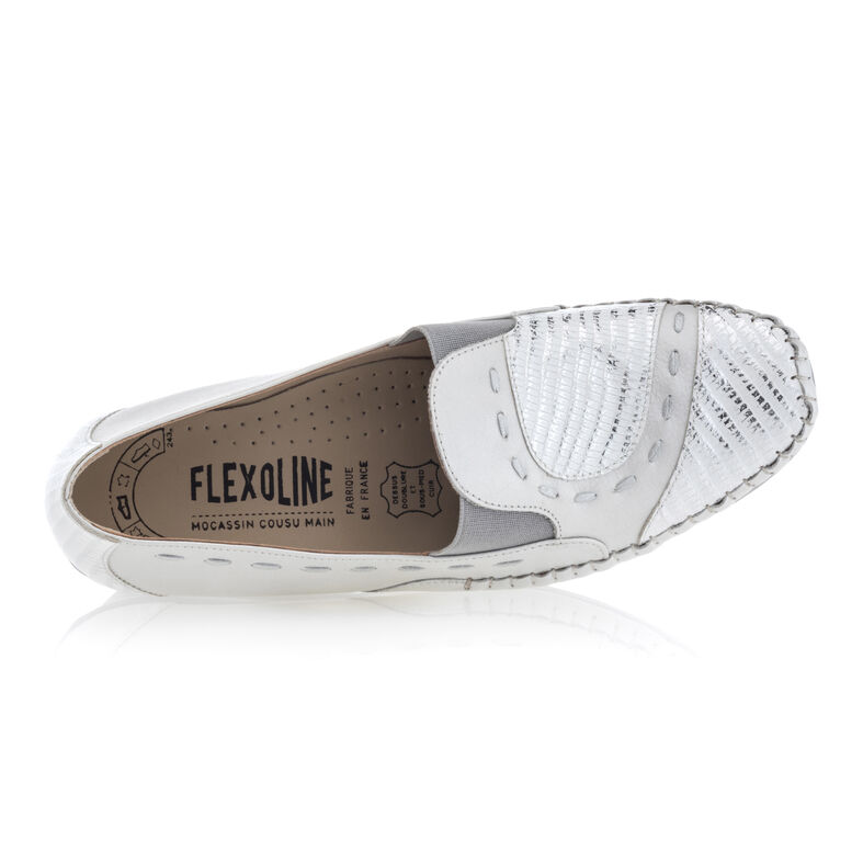 Zapatos blancos cómodos para mujer