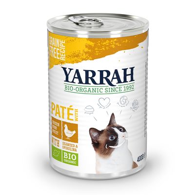 Yarrah Βιολογικό Πατέ 6 x 400 γρ.
