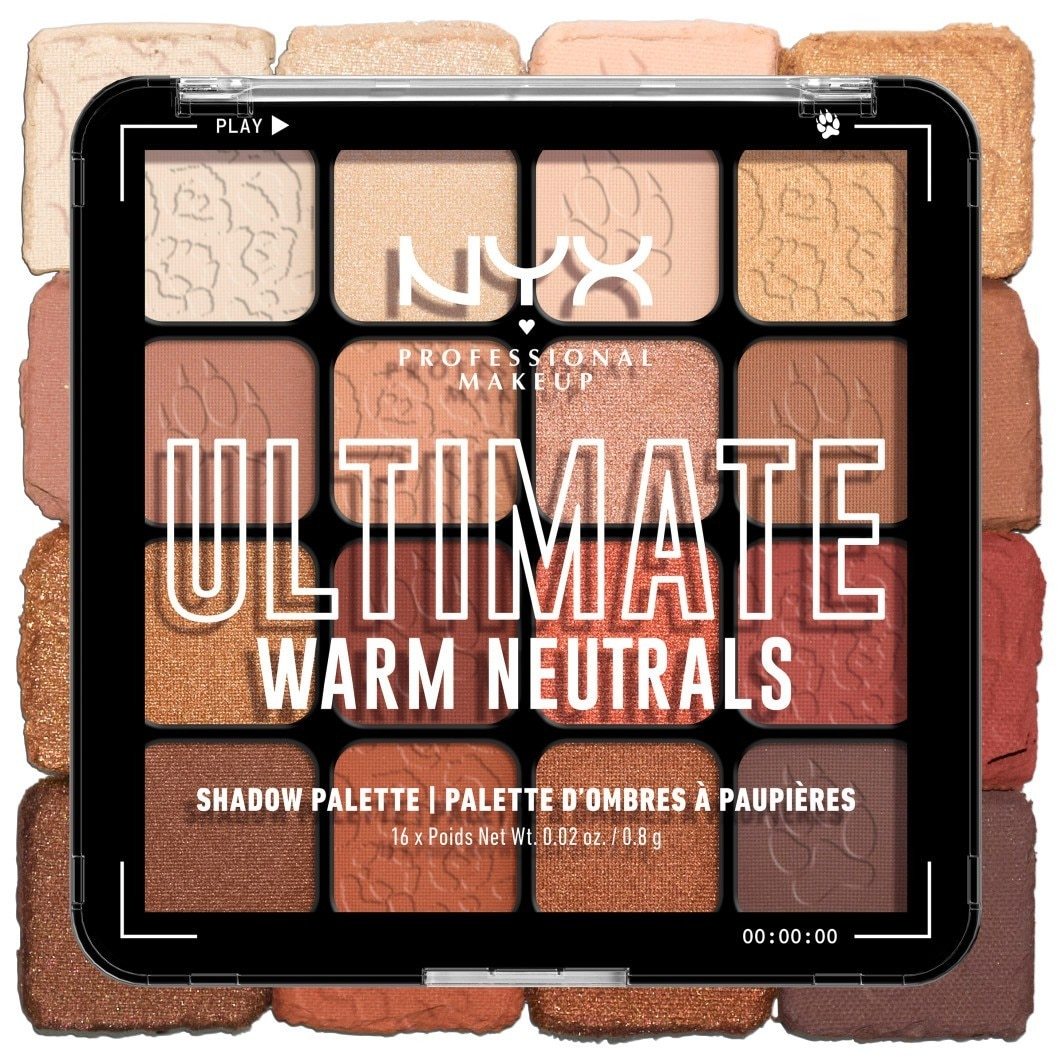 NYX Professional Makeup acu ēnu palete – 12,8 g