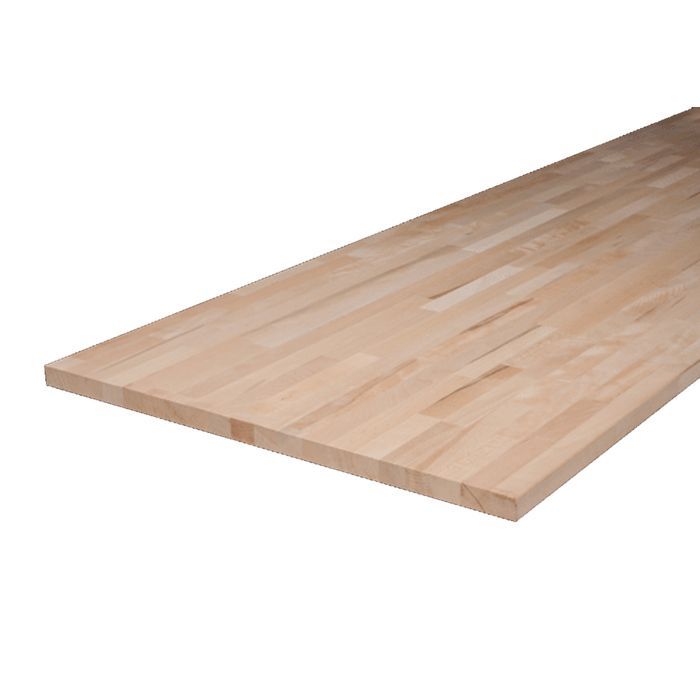 Encimera de haya maciza laminada, 2000 x 800 x 26 mm - FSC MIXED 70% FORESTEA Dimensiones: 2000 mm x 800 mm x 26 mm