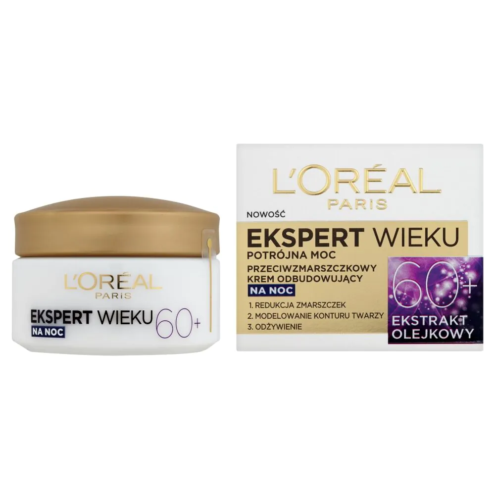 L'Oréal Paris Ekspert Wieku 60+ Krem na noc