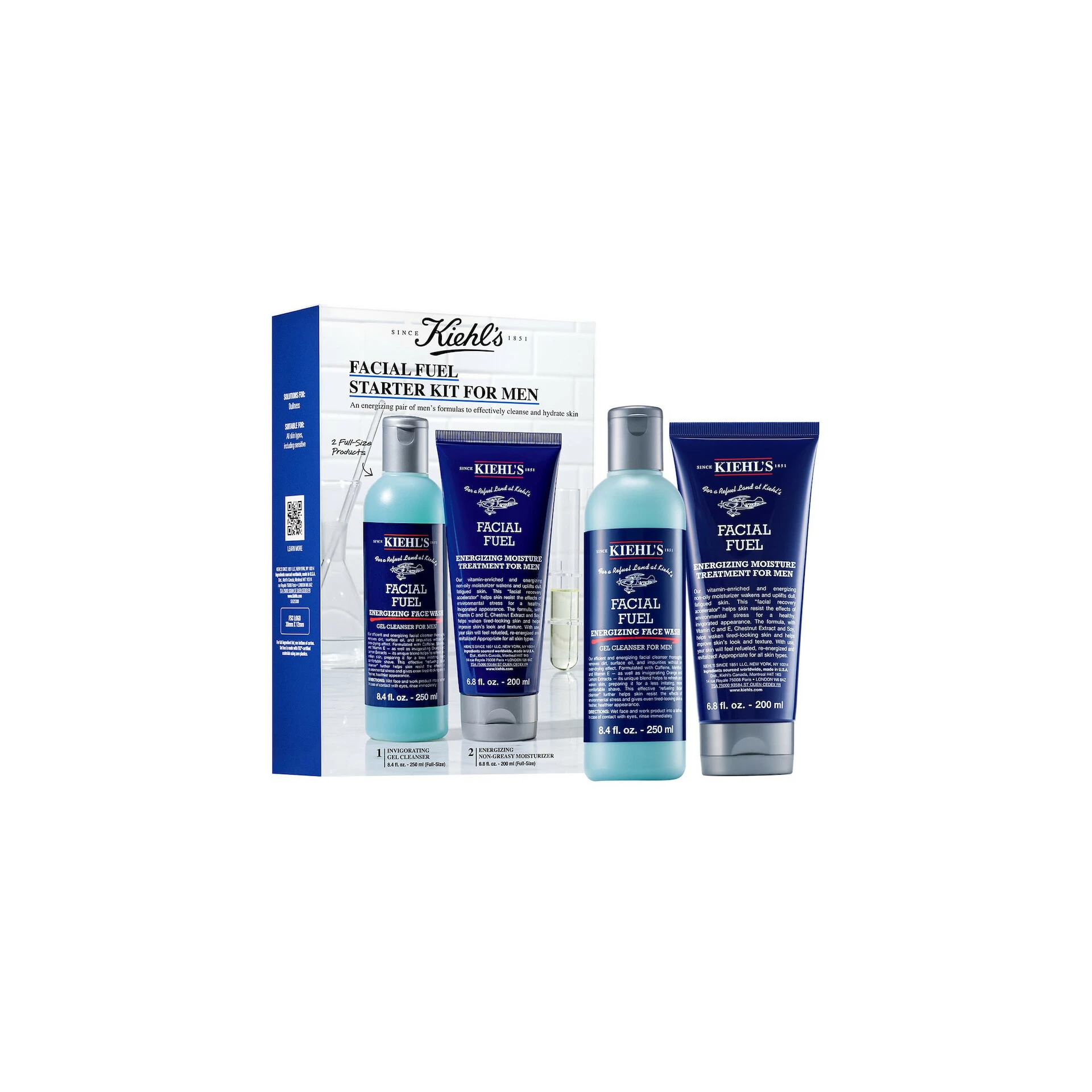 Kit de pornire Facial Fuel - Kiehl's