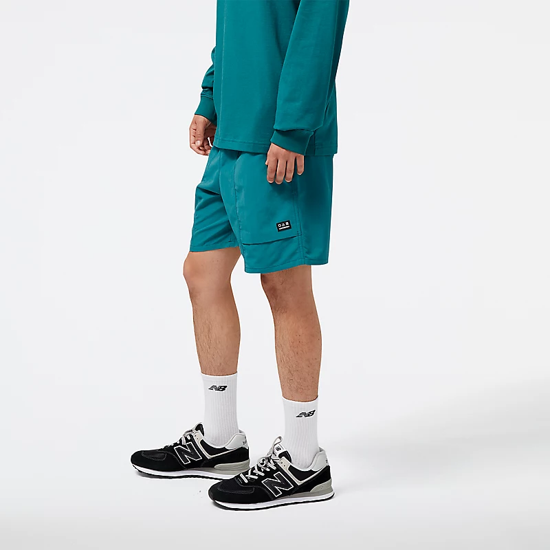 Pantaloni scurți țesuți pentru bărbați AT – VINTAGE TEAL