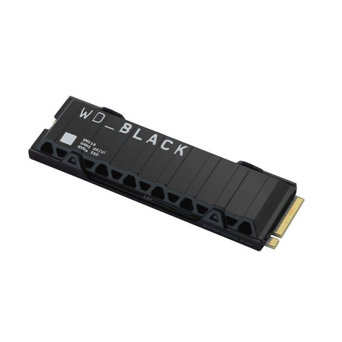 SSD - WESTERN DIGITAL - SN850 - 1 To - Heatsink - NVMe PCIe 4.0 M.2