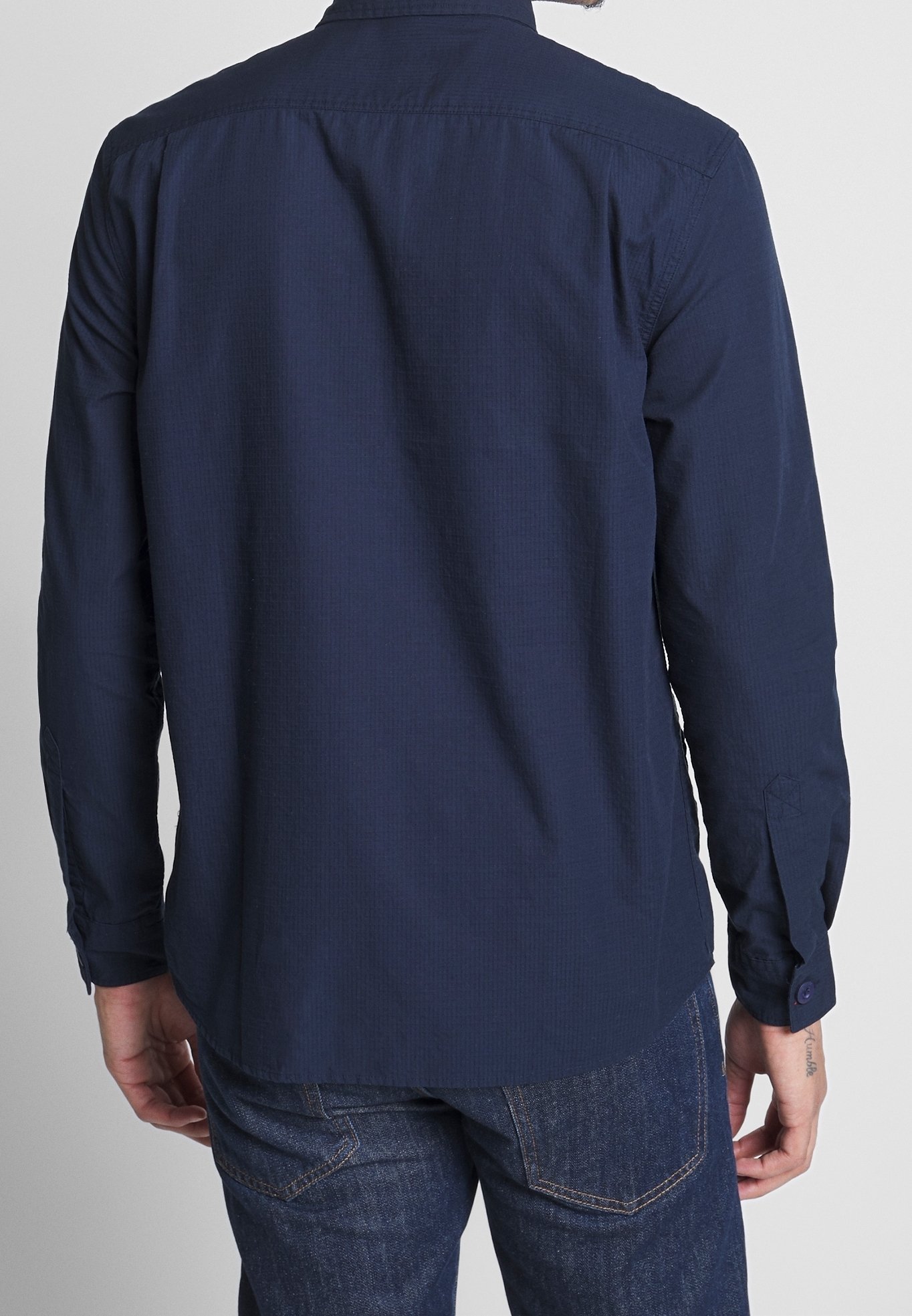 Barbour Beacon overhemd - donkerblauw