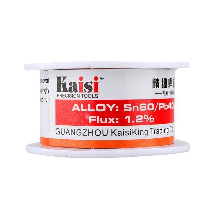 Solder Wire - HB016 - Tin - 0.6 mm - 60% Sn - 1.2% Flux