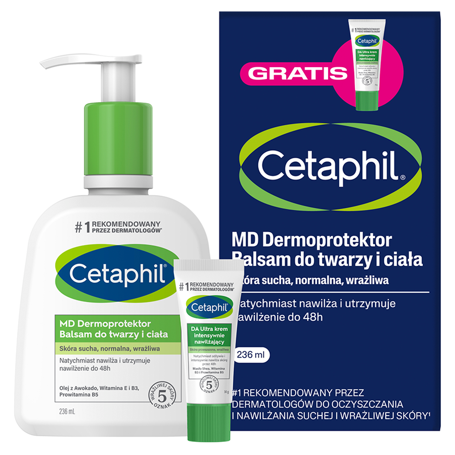 Balsamo viso Cetaphil 236 ml