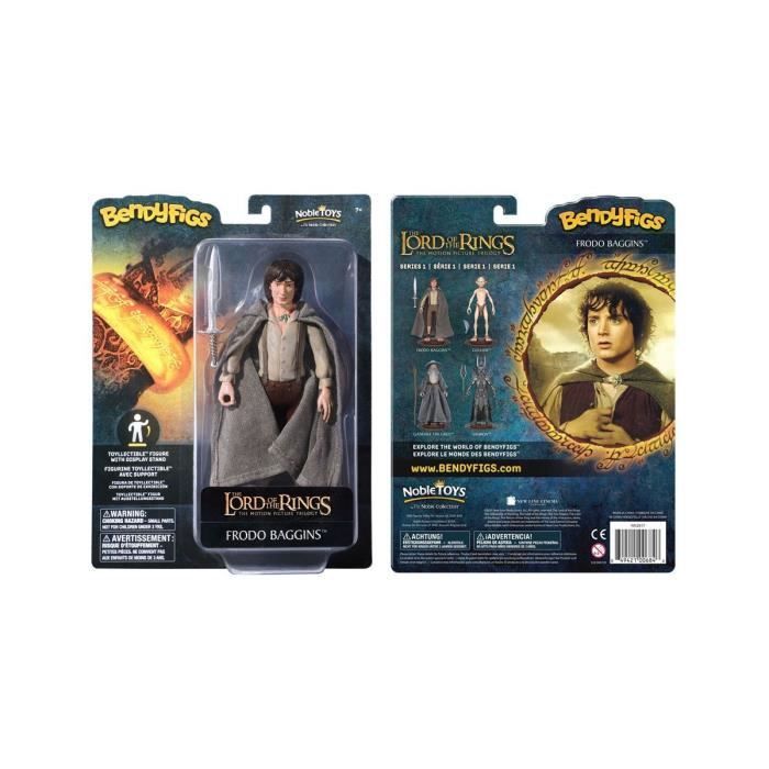 De Lord of the Rings flexibele figuur - Noble Collection - Bendyfigs Frodo Baggins 19 cm