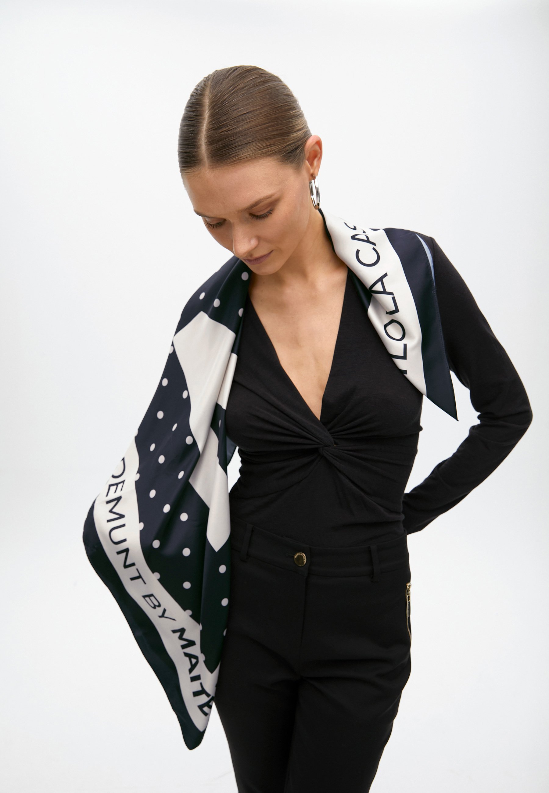 LOLA CASADEMUNT Foulard - nero