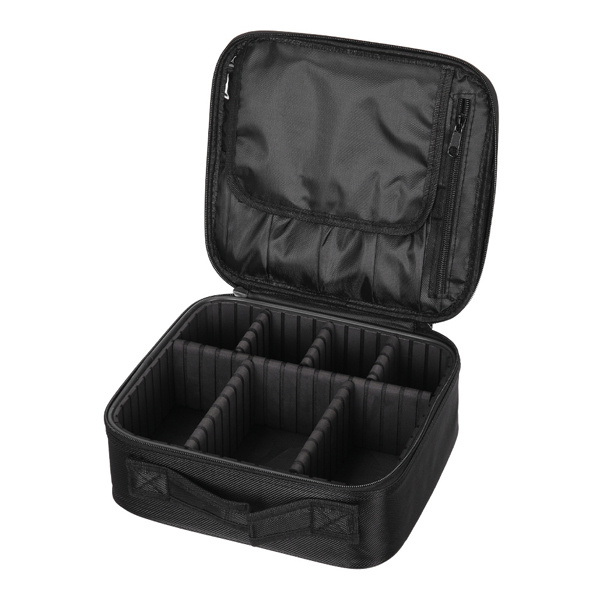Livingandhome Wasserdichte Kosmetiktasche mit Fächern