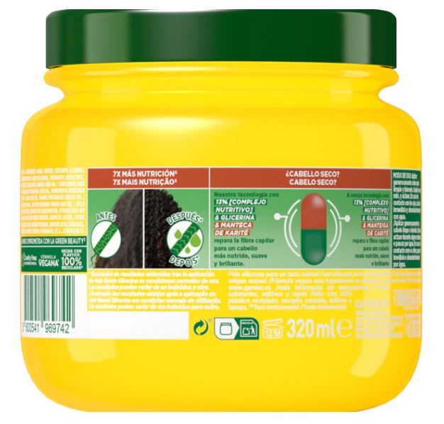 Fructis Nutri Repair 3 maska za kosu s maslacem Maske za kosu