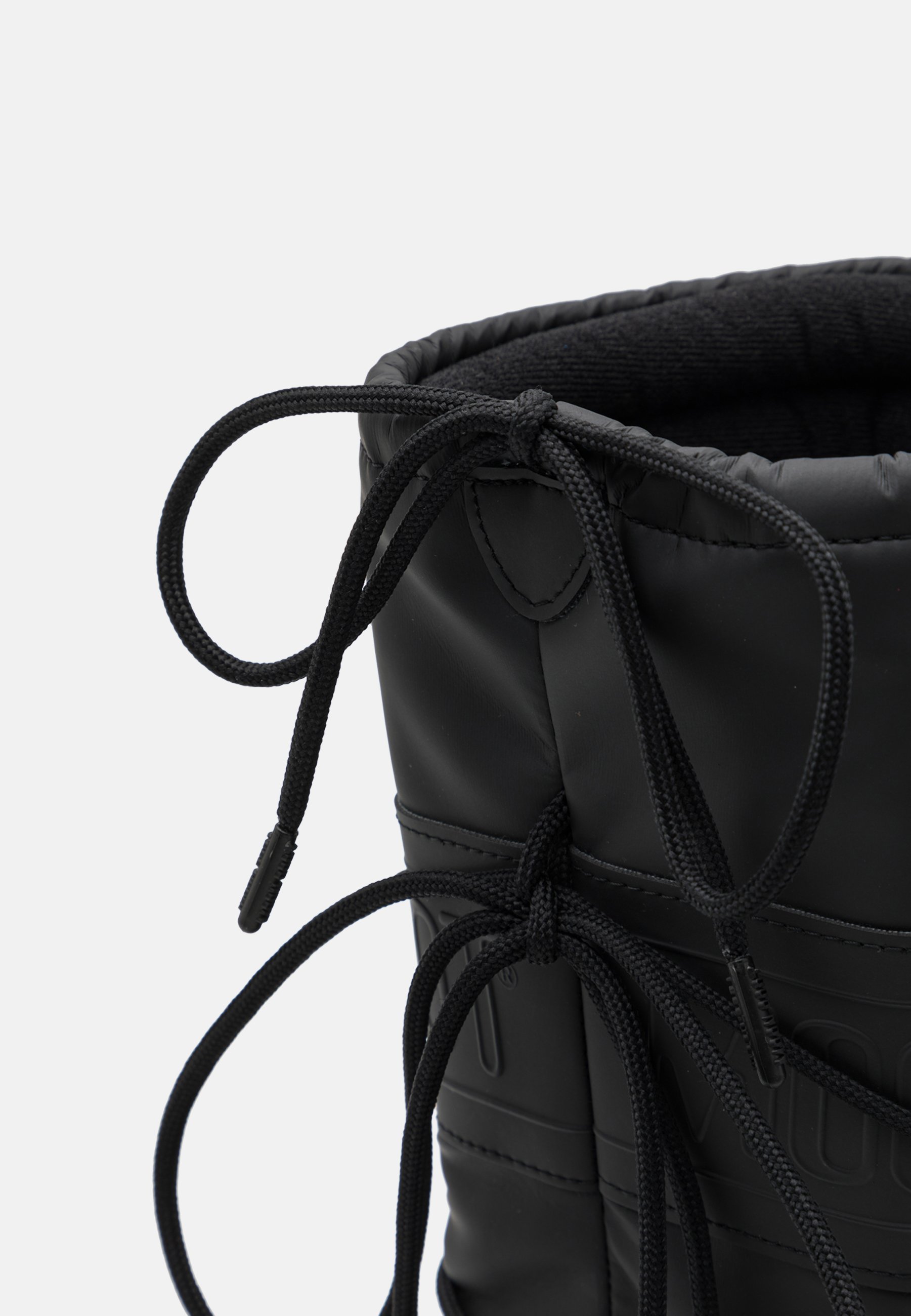 MOON BOOT ICON UNISEX - Šněrovací kotníkové boty - black