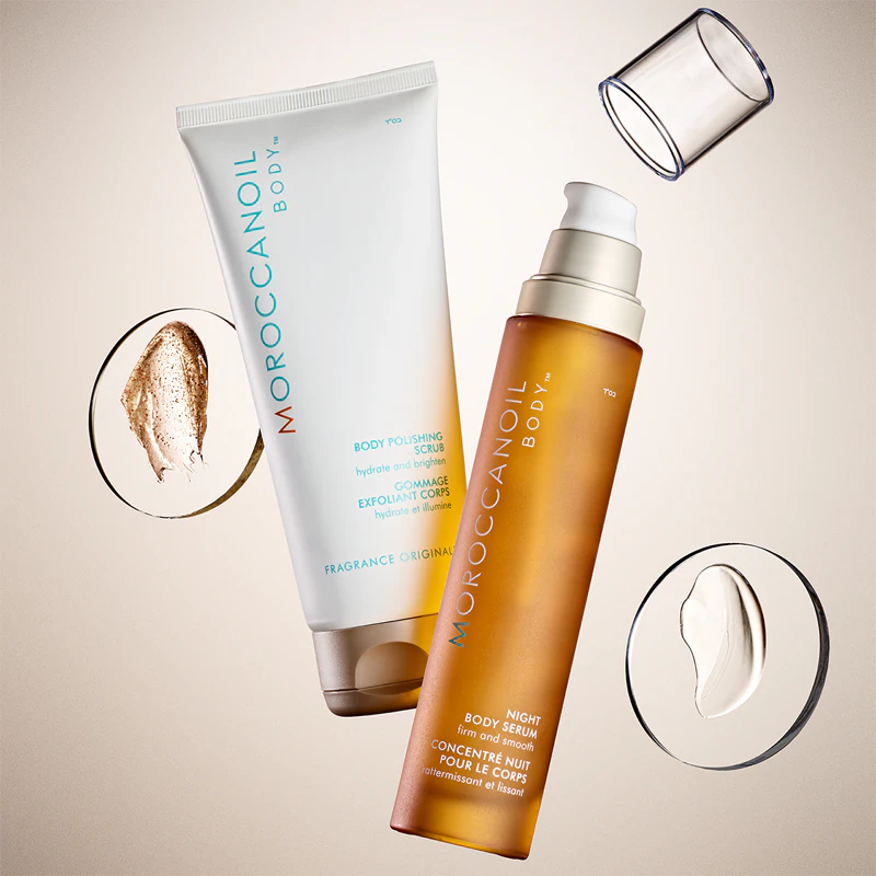 Sérum Corporal Noturno Moroccanoil Body: sérum corporal nutritivo para a noite.