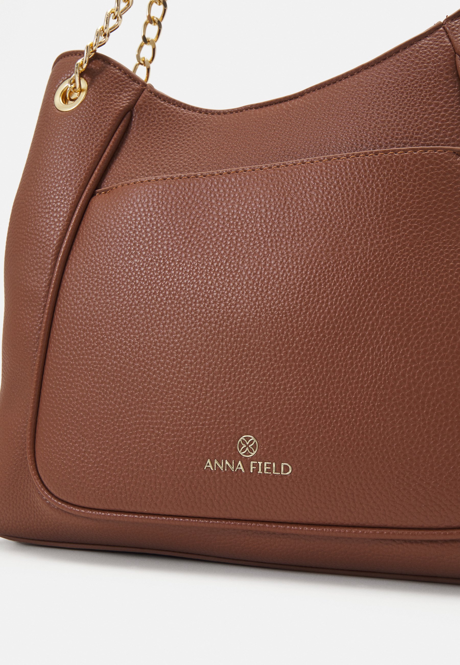 Anna Field Håndveske - cognac