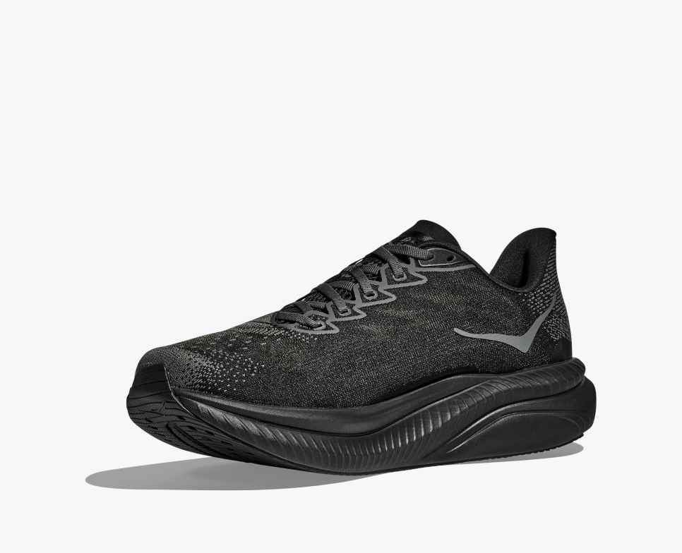 HOKA Mach 6 Schwarzer/Äußerer Orbit