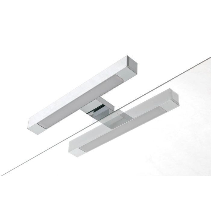 Ensemble de salle de bain double vasque 8 pièces ASTRA chêne miel