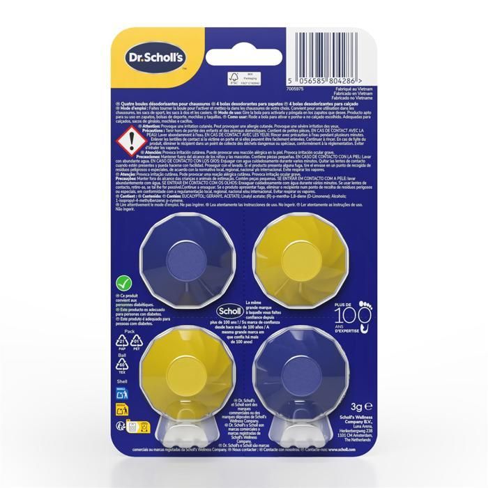 Dr Scholl's Boules désodorisantes