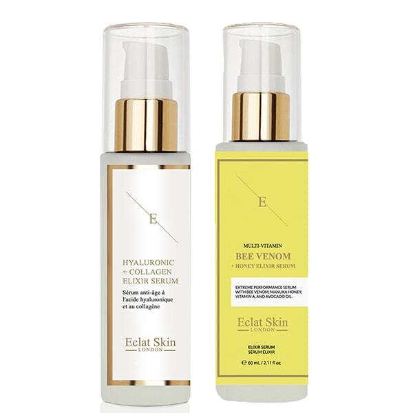 Eclat Skin London Mehiläismyrkkyseerumi + hyaluronihapposeerumi