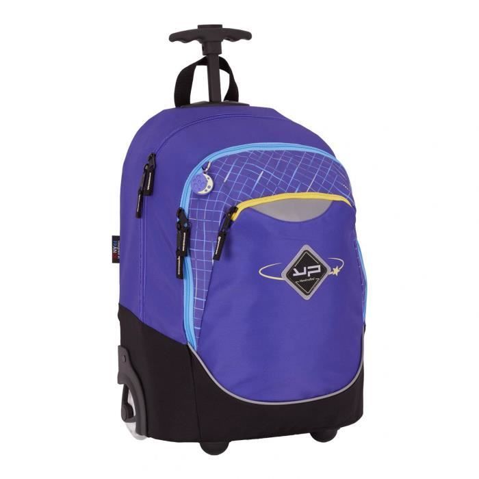 Rolling backpack - BODYPACK - Purple Comet - Recycled fabric - Primary - Ultra lightweight