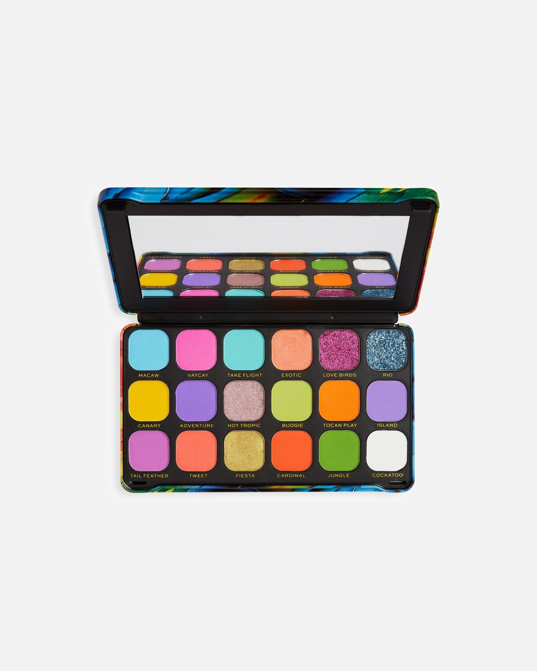 Revolution Eyeshadow Forever Bird of Paradise acu ēnu palete – 16,5 g