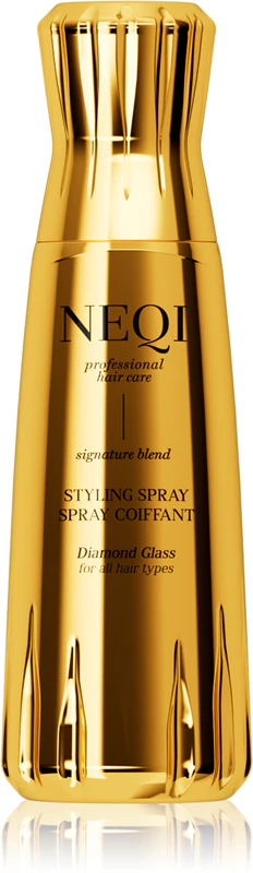 NEQI Treatment Treasure Diamond Glass - Produto de styling completo para brilho e maciez dos cabelos.