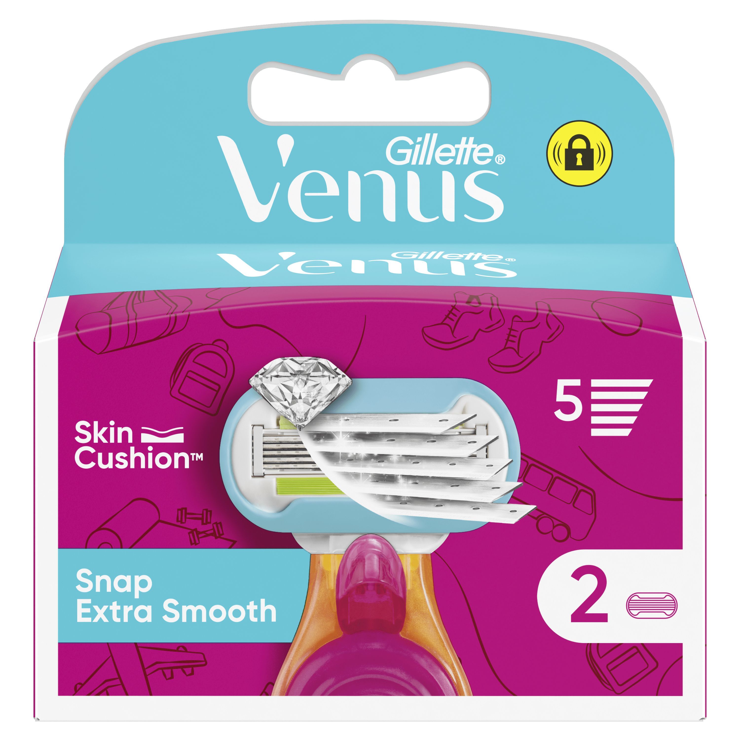Venus Snap резервне четкице Женски бријачи