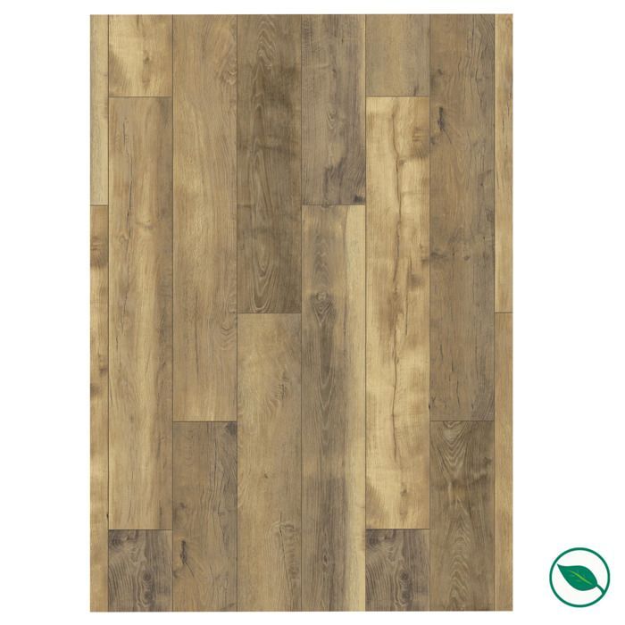 Suelo laminado con efecto parquet – 10 mm – caja de 7 lamas – 1,76 m² – EH River 10 K412 PURE+ DOUBLOON OAK FORESTEA Dimensiones: 1288