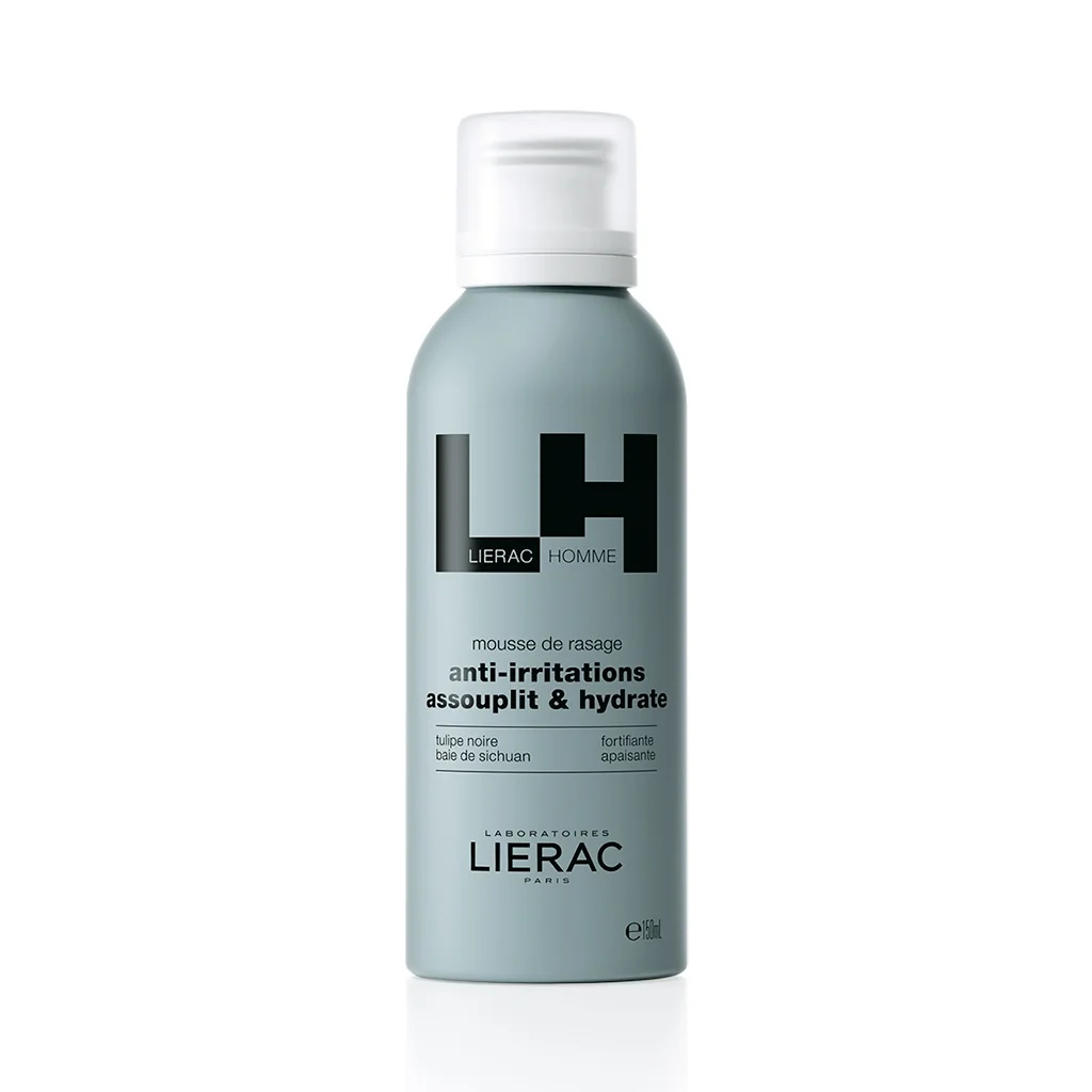 LIERAC Lierac Homme Hydraterende en Verzachtende Scheerschuim tegen Irritatie 150 ml