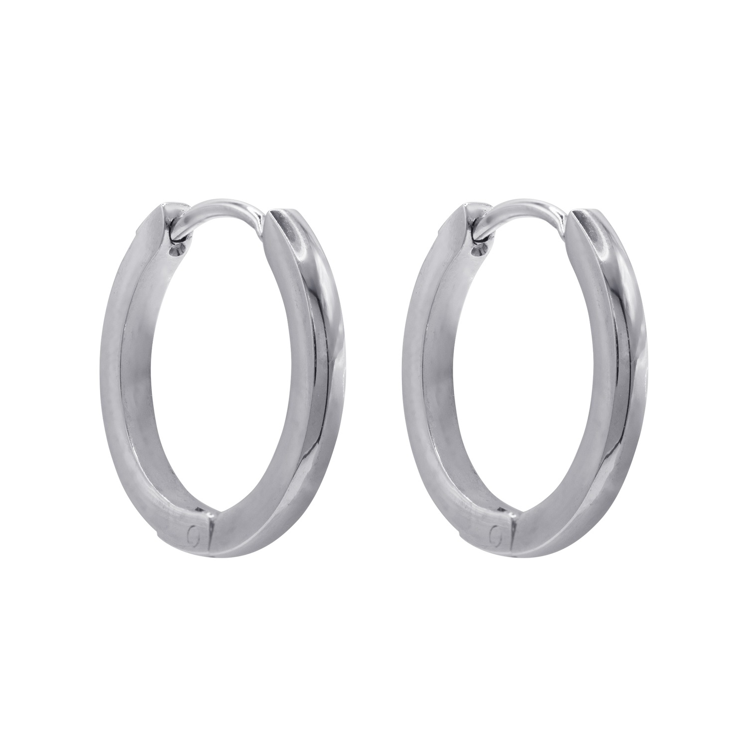 Heideman Boucles d'oreille Tilde couleur argentée polie