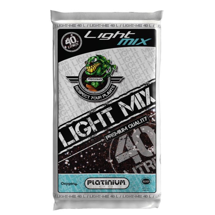 Platinium - Terreau Light Mix Perlite - 40L -  Spécial germination, bouturage, croissance