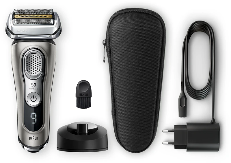 Braun Series 9 9325s Grafite com Suporte de Carregamento golarka foliowa