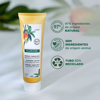 Klorane Mango Nourishing Leave-In Cream Day Cream Mango Nourishing SOS Dry Hair 125ml 125ml