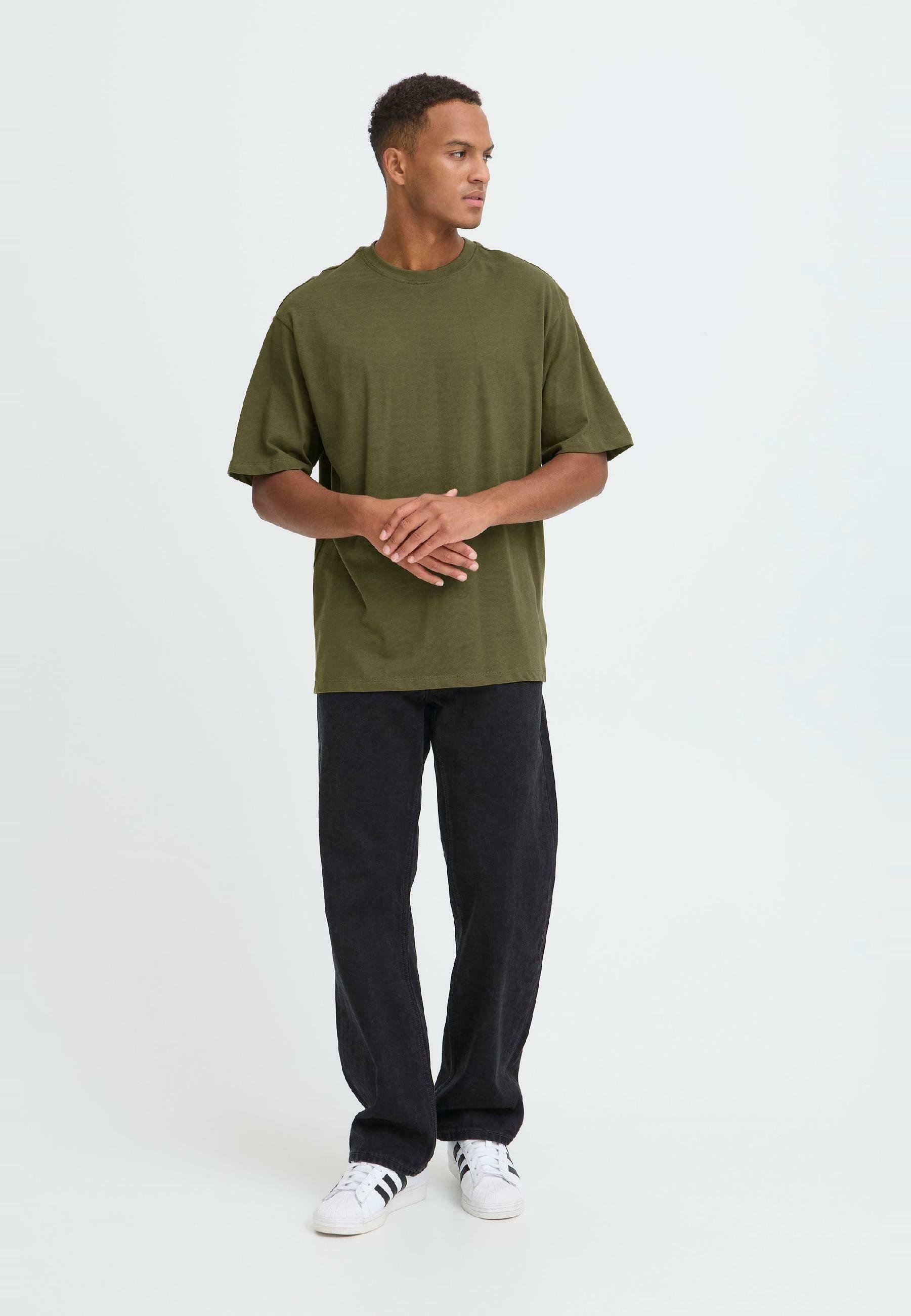 Blend BHFISHER - Tricou simplu - verde-maro