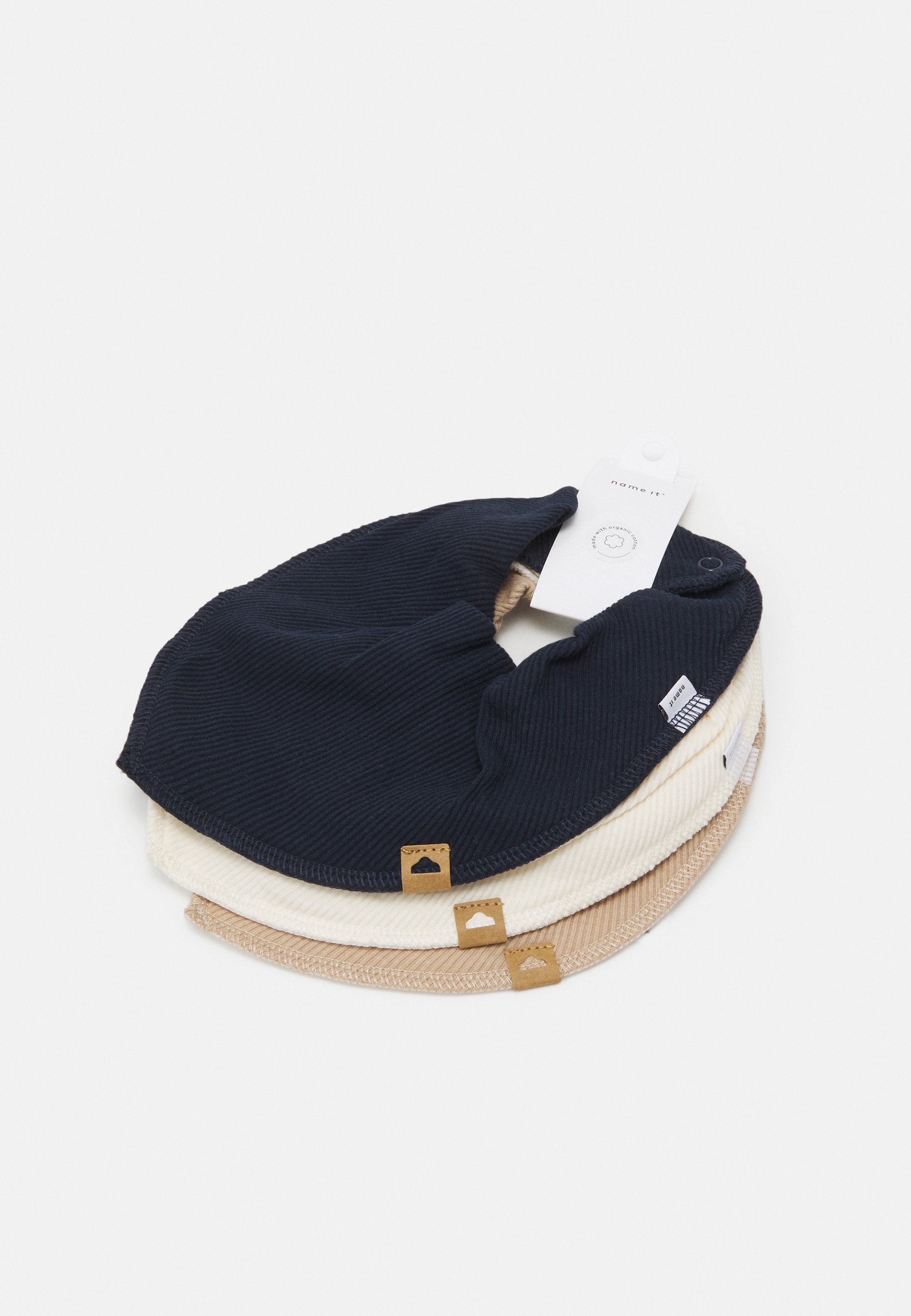 Nom : NBNYVETTI SCARF BIB UNISEX LOT DE 3 - Bavoir - saphir foncé